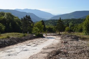 Vue depuis le site de Dinoplagne ©CCPB