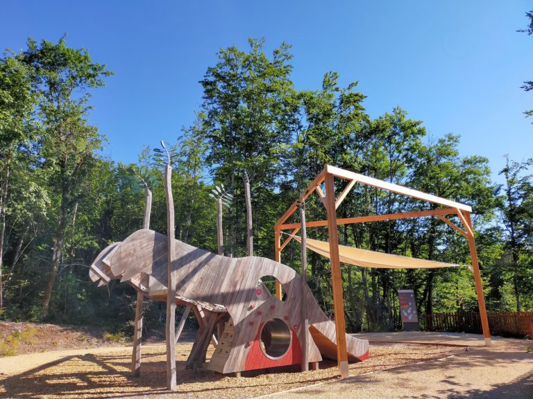 Aire de jeux à Dinoplagne