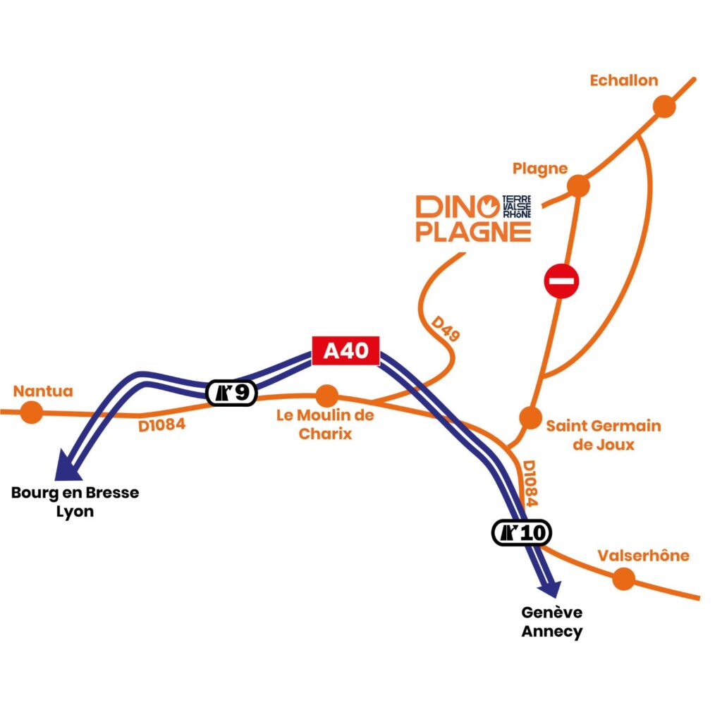 Plan de situation Dinoplagne